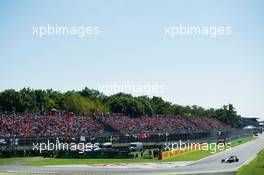 Lewis Hamilton (GBR) Mercedes AMG F1 W06. 06.09.2015. Formula 1 World Championship, Rd 12, Italian Grand Prix, Monza, Italy, Race Day.