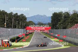 Daniil Kvyat (RUS) Red Bull Racing RB11. 06.09.2015. Formula 1 World Championship, Rd 12, Italian Grand Prix, Monza, Italy, Race Day.