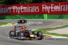 Daniil Kvyat (RUS) Red Bull Racing RB11. 06.09.2015. Formula 1 World Championship, Rd 12, Italian Grand Prix, Monza, Italy, Race Day.