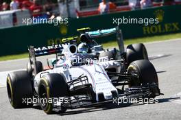 Valtteri Bottas (FIN) Williams FW37. 06.09.2015. Formula 1 World Championship, Rd 12, Italian Grand Prix, Monza, Italy, Race Day.