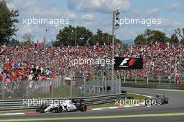 Valtteri Bottas (FIN) Williams FW37. 06.09.2015. Formula 1 World Championship, Rd 12, Italian Grand Prix, Monza, Italy, Race Day.