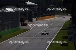 Lewis Hamilton (GBR) Mercedes AMG F1 W06. 06.09.2015. Formula 1 World Championship, Rd 12, Italian Grand Prix, Monza, Italy, Race Day.