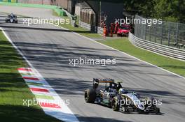 Sergio Perez (MEX) Sahara Force India F1 VJM08. 06.09.2015. Formula 1 World Championship, Rd 12, Italian Grand Prix, Monza, Italy, Race Day.