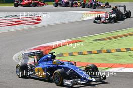 Marcus Ericsson (SWE) Sauber C34. 06.09.2015. Formula 1 World Championship, Rd 12, Italian Grand Prix, Monza, Italy, Race Day.