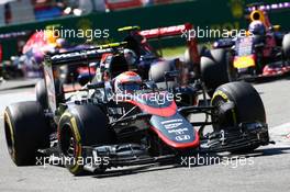 Jenson Button (GBR) McLaren MP4-30. 06.09.2015. Formula 1 World Championship, Rd 12, Italian Grand Prix, Monza, Italy, Race Day.