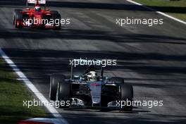 Lewis Hamilton (GBR), Mercedes AMG F1 Team  05.09.2015. Formula 1 World Championship, Rd 12, Italian Grand Prix, Monza, Italy, Qualifying Day.