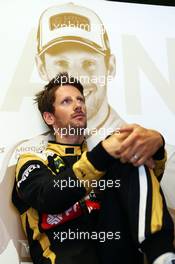 Romain Grosjean (FRA) Lotus F1 Team. 05.09.2015. Formula 1 World Championship, Rd 12, Italian Grand Prix, Monza, Italy, Qualifying Day.