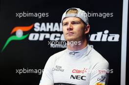 Nico Hulkenberg (GER) Sahara Force India F1. 05.09.2015. Formula 1 World Championship, Rd 12, Italian Grand Prix, Monza, Italy, Qualifying Day.