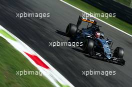 Nico Hulkenberg (GER) Sahara Force India F1 VJM08. 05.09.2015. Formula 1 World Championship, Rd 12, Italian Grand Prix, Monza, Italy, Qualifying Day.