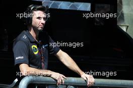 Matthew Carter (GBR) Lotus F1 Team CEO. 05.09.2015. Formula 1 World Championship, Rd 12, Italian Grand Prix, Monza, Italy, Qualifying Day.