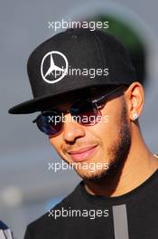 Lewis Hamilton (GBR) Mercedes AMG F1. 05.09.2015. Formula 1 World Championship, Rd 12, Italian Grand Prix, Monza, Italy, Qualifying Day.