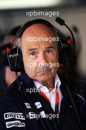 Peter Sauber (SUI) Sauber President of the Board of Directors. 05.09.2015. Formula 1 World Championship, Rd 12, Italian Grand Prix, Monza, Italy, Qualifying Day.