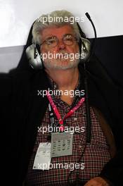 George Lucas (USA) Star Wars Creator. 05.09.2015. Formula 1 World Championship, Rd 12, Italian Grand Prix, Monza, Italy, Qualifying Day.