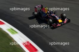 Daniil Kvyat (RUS) Red Bull Racing RB11. 05.09.2015. Formula 1 World Championship, Rd 12, Italian Grand Prix, Monza, Italy, Qualifying Day.