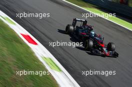 Fernando Alonso (ESP) McLaren MP4-30. 05.09.2015. Formula 1 World Championship, Rd 12, Italian Grand Prix, Monza, Italy, Qualifying Day.