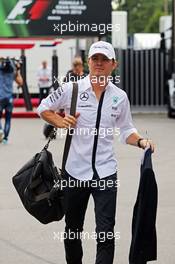 Nico Rosberg (GER) Mercedes AMG F1. 03.09.2015. Formula 1 World Championship, Rd 12, Italian Grand Prix, Monza, Italy, Preparation Day.