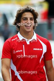 Roberto Merhi (ESP) Manor Marussia F1 Team. 03.09.2015. Formula 1 World Championship, Rd 12, Italian Grand Prix, Monza, Italy, Preparation Day.