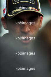 Pastor Maldonado (VEN) Lotus F1 Team. 03.09.2015. Formula 1 World Championship, Rd 12, Italian Grand Prix, Monza, Italy, Preparation Day.