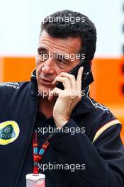 Federico Gastaldi (ARG) Lotus F1 Team Deputy Team Principal. 03.09.2015. Formula 1 World Championship, Rd 12, Italian Grand Prix, Monza, Italy, Preparation Day.