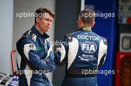 Alan Van Der Merwe (RSA) FIA Medical Car Driver with Dr Ian Roberts (GBR) FIA Doctor. 03.09.2015. Formula 1 World Championship, Rd 12, Italian Grand Prix, Monza, Italy, Preparation Day.