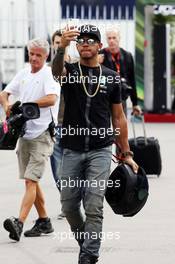 Lewis Hamilton (GBR) Mercedes AMG F1. 03.09.2015. Formula 1 World Championship, Rd 12, Italian Grand Prix, Monza, Italy, Preparation Day.