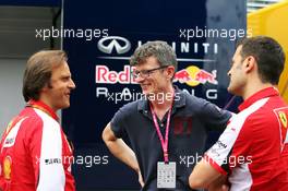 Chris Dyer (AUS) (Centre). 03.09.2015. Formula 1 World Championship, Rd 12, Italian Grand Prix, Monza, Italy, Preparation Day.