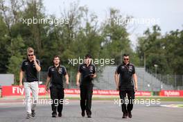 Nico Hulkenberg (GER), Sahara Force India  03.09.2015. Formula 1 World Championship, Rd 12, Italian Grand Prix, Monza, Italy, Preparation Day.