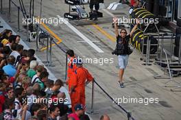 Laurent Charniaux (BEL) XPB Images Photographer. 03.09.2015. Formula 1 World Championship, Rd 12, Italian Grand Prix, Monza, Italy, Preparation Day.