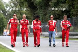 Sebastian Vettel (GER), Scuderia Ferrari  03.09.2015. Formula 1 World Championship, Rd 12, Italian Grand Prix, Monza, Italy, Preparation Day.