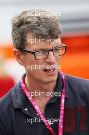 Chris Dyer (AUS). 03.09.2015. Formula 1 World Championship, Rd 12, Italian Grand Prix, Monza, Italy, Preparation Day.