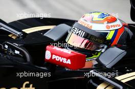 Pastor Maldonado (VEN) Lotus F1 E23. 02.02.2015. Formula One Testing, Day Two, Jerez, Spain.