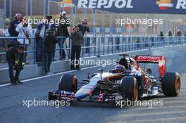 Max Verstappen (NLD) Scuderia Toro Rosso STR10. 02.02.2015. Formula One Testing, Day Two, Jerez, Spain.