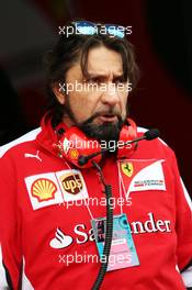 Alberto Antonini (ITA) Ferrari Press Officer. 02.02.2015. Formula One Testing, Day Two, Jerez, Spain.