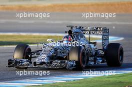 Daniil Kvyat (RUS) Red Bull Racing RB11. 02.02.2015. Formula One Testing, Day Two, Jerez, Spain.
