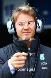 Nico Rosberg (GER) Mercedes AMG F1. 02.02.2015. Formula One Testing, Day Two, Jerez, Spain.