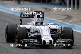 Valtteri Bottas (FIN), Williams F1 Team  02.02.2015. Formula One Testing, Day Two, Jerez, Spain.