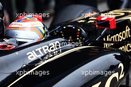 Pastor Maldonado (VEN) Lotus F1 E23. 02.02.2015. Formula One Testing, Day Two, Jerez, Spain.