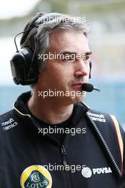 Nick Chester (GBR) Lotus F1 Team Technical Director. 02.02.2015. Formula One Testing, Day Two, Jerez, Spain.