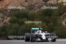 Lewis Hamilton (GBR) Mercedes AMG F1 W06. 02.02.2015. Formula One Testing, Day Two, Jerez, Spain.