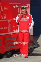 James Allison (GBR) Ferrari Chassis Technical Director  01.02.2015. Formula One Testing, Day One, Jerez, Spain.