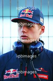 Max Verstappen (NLD) Scuderia Toro Rosso. 01.02.2015. Formula One Testing, Day One, Jerez, Spain.