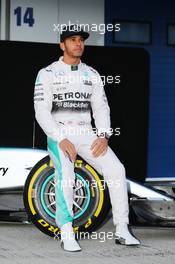 Lewis Hamilton (GBR) Mercedes AMG F1 W06. 01.02.2015. Formula One Testing, Day One, Jerez, Spain.