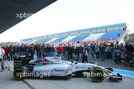 The Williams FW37 is unveiled. 01.02.2015. Formula One Testing, Day One, Jerez, Spain.