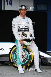 Lewis Hamilton (GBR) Mercedes AMG F1 W06. 01.02.2015. Formula One Testing, Day One, Jerez, Spain.