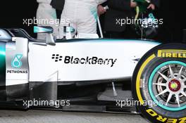 Mercedes AMG F1 W06 detail. 01.02.2015. Formula One Testing, Day One, Jerez, Spain.