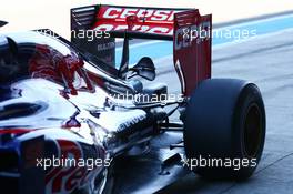 Scuderia Toro Rosso STR10 rear wing detail. 01.02.2015. Formula One Testing, Day One, Jerez, Spain.