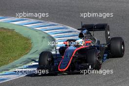 Fernando Alonso (ESP), McLaren Honda  01.02.2015. Formula One Testing, Day One, Jerez, Spain.