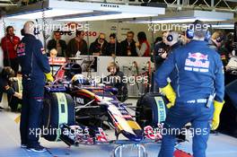 Carlos Sainz Jr (ESP) Scuderia Toro Rosso STR10. 01.02.2015. Formula One Testing, Day One, Jerez, Spain.