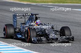 Daniel Ricciardo (AUS) Red Bull Racing RB11. 01.02.2015. Formula One Testing, Day One, Jerez, Spain.