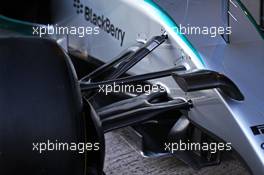 Mercedes AMG F1 W06 front suspension detail. 01.02.2015. Formula One Testing, Day One, Jerez, Spain.